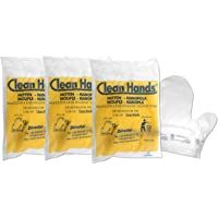 Clean Hands - Guantes higiénicos resistentes 300 unidades – Recambio para kit multiusos para panadería- pastelería…